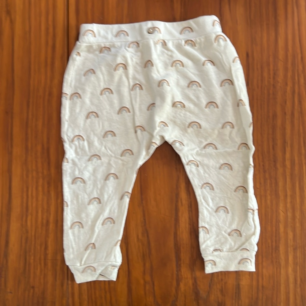 Rylee and cru rainbow pants 12-18 months